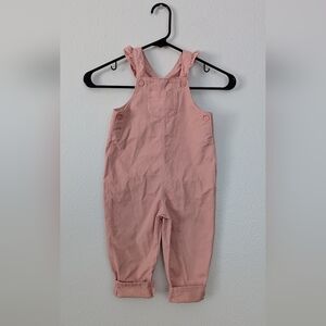 Carter's Child of Mine Blush Pink Overalls Size 2t